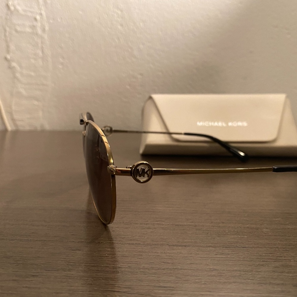 Michael Kors Zanzibar Aviator Sunglasses - Picture 2 of 3